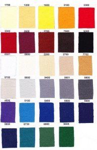 Nieuw tapijt (kleur naar keuze) 2m breedte per m²