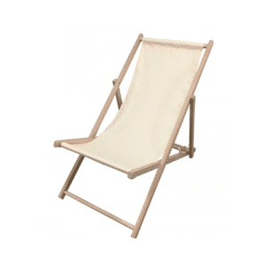 Strandstoel JOY ecru 125x54cm