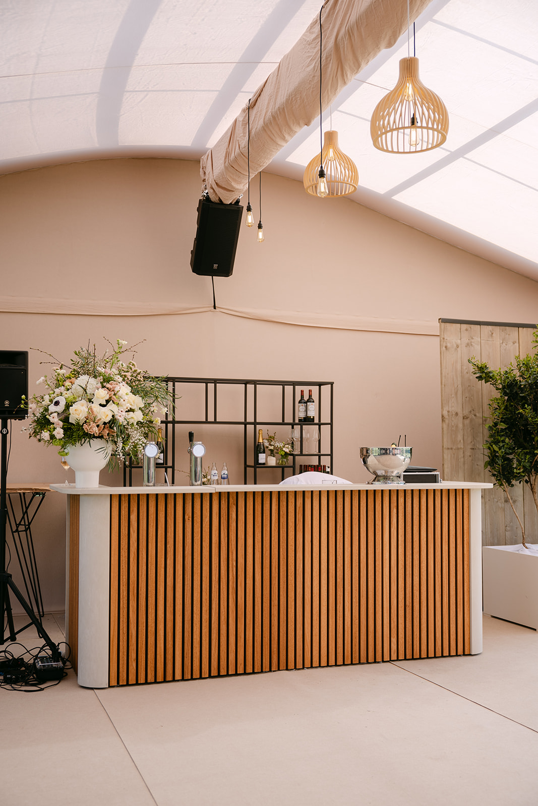 Bar - Mortex per 1m20 verlengbaar